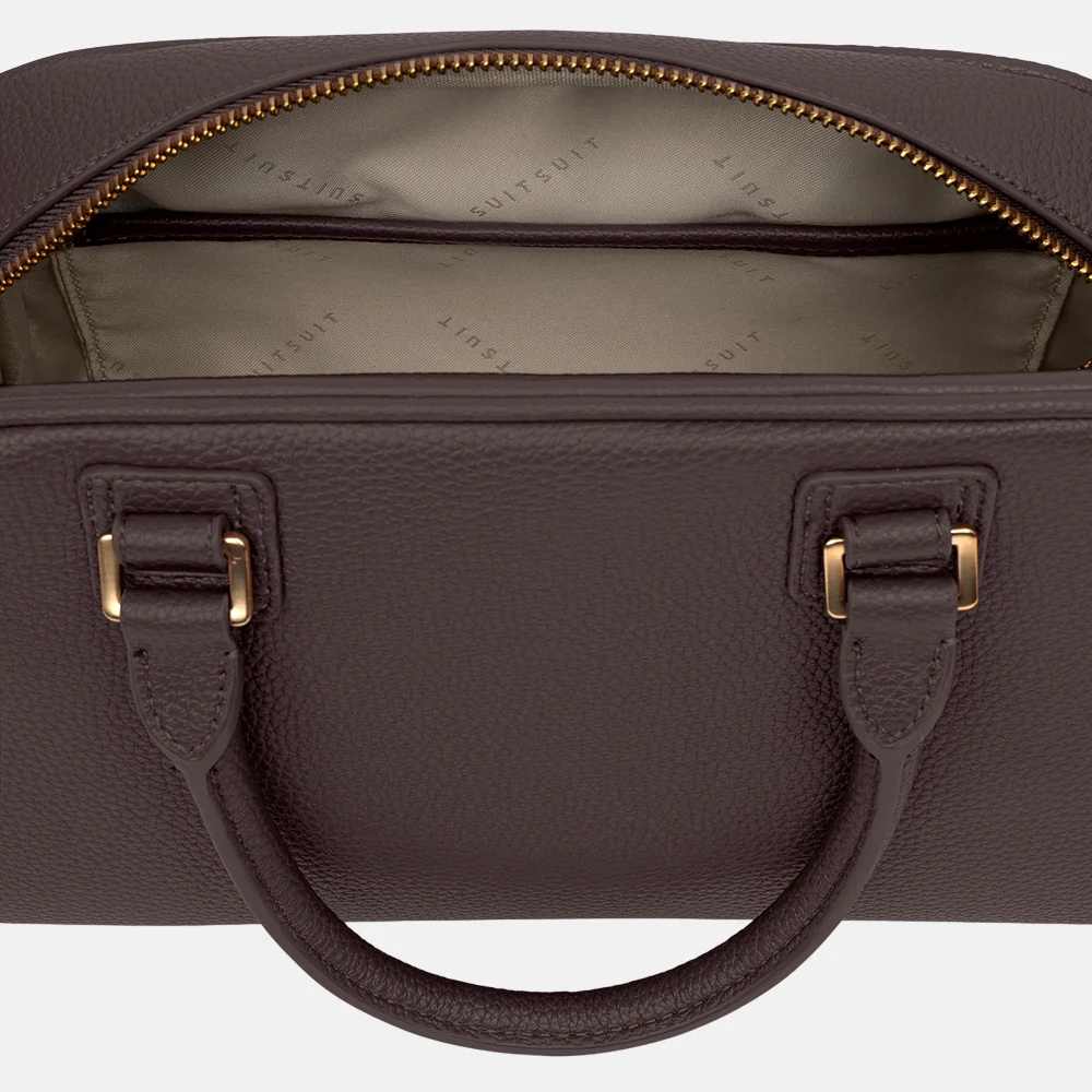 Suitsuit Daily handtas chocolate brown bij Duifhuizen