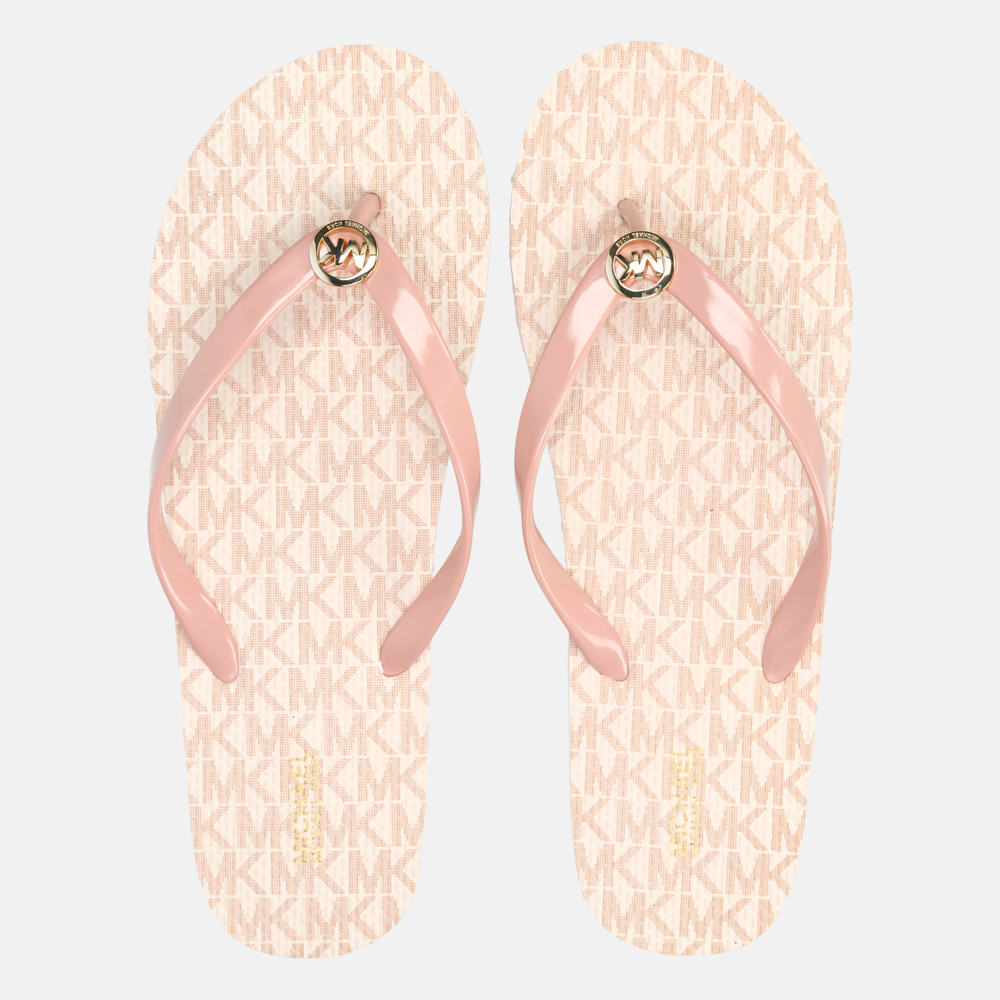 Michael Kors Eva slippers dark ballet bij Duifhuizen