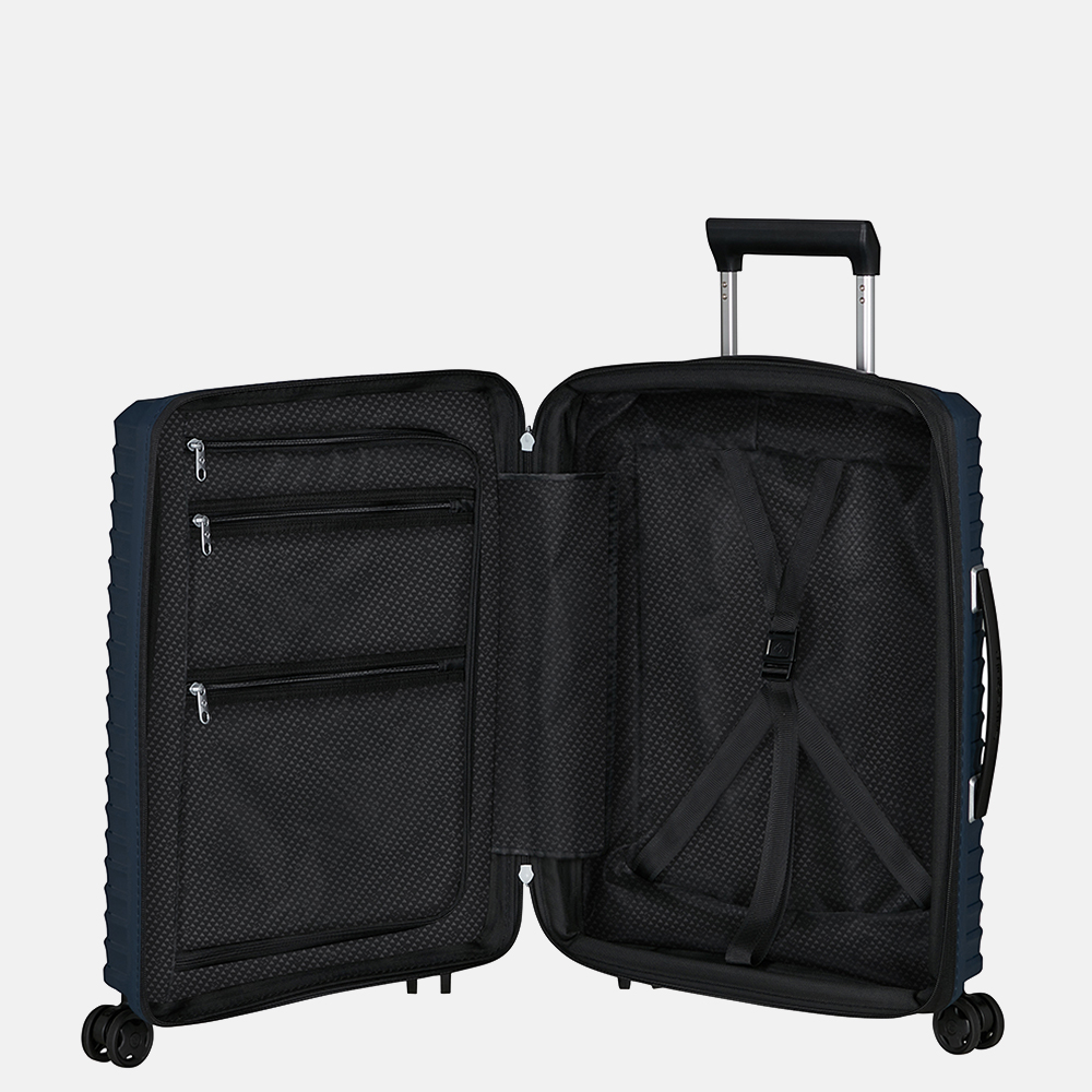 Samsonite Upscape handbagage koffer 55 cm blue nights bij Duifhuizen