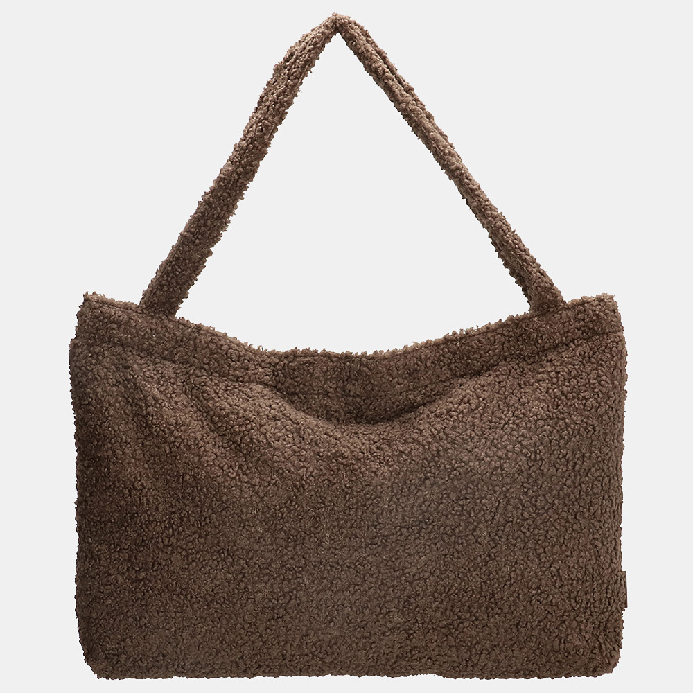 Beagles Ariany teddy shopper XL donker taupe -- OUD bij Duifhuizen