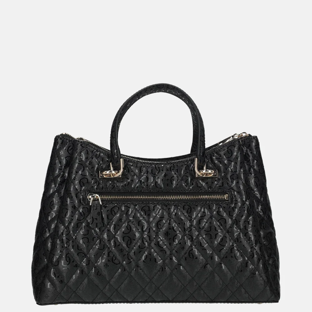 Guess Girlfriend satchel schoudertas Black bij Duifhuizen