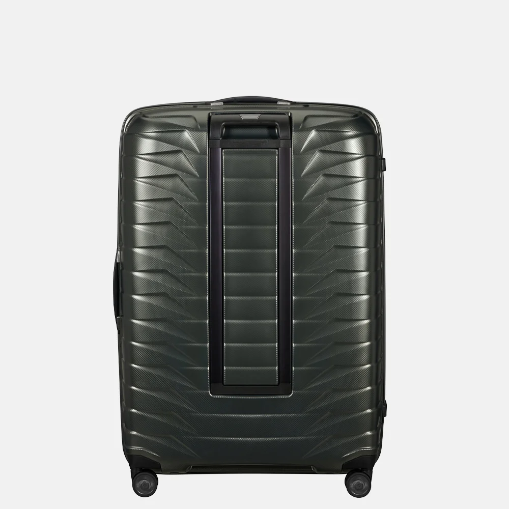 Samsonite Proxis spinner reiskoffer 81 cm matt climbing ivy bij Duifhuizen