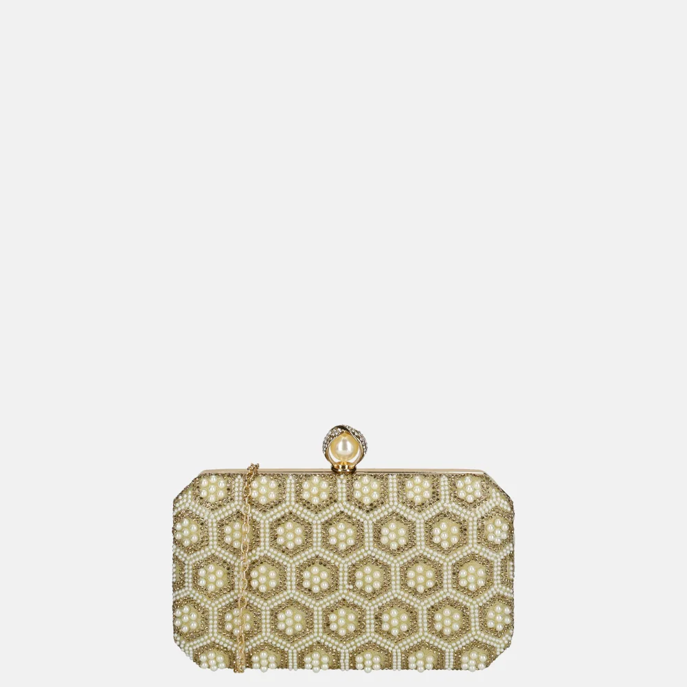 Firenze clutch gold bij Duifhuizen