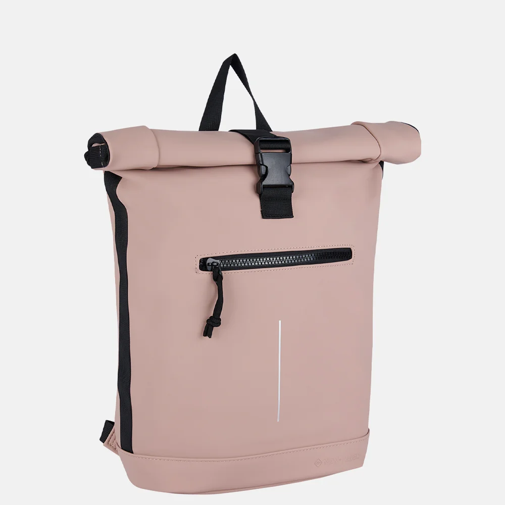 New Rebels Mart laptoprugzak 15 inch oud roze bij Duifhuizen