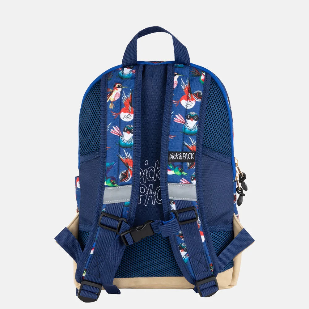 Pick and Pack Birds kinderrugzak M navy bij Duifhuizen