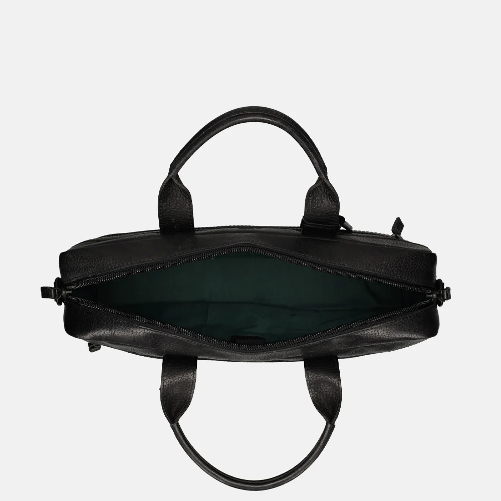 Pylos 59 Sarda laptoptas 15 inch black bij Duifhuizen