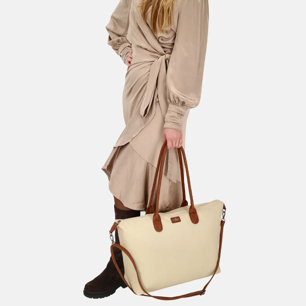 Charm London Buckingham Palace shopper L beige bij Duifhuizen