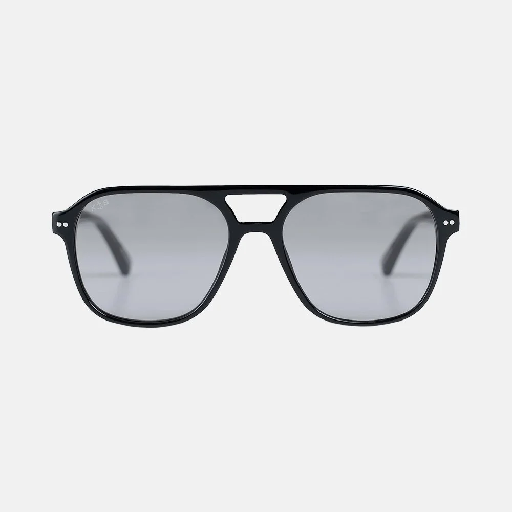 Kapten & Son Zurich zonnebril all black bij Duifhuizen