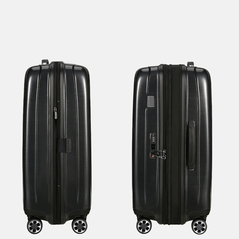 Samsonite Nexis Spinner Expendable reiskoffer 70 cm onyx black bij Duifhuizen