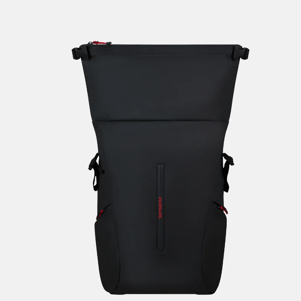 Samsonite Ecodiver Rolltop laptoprugzak 17 inch black bij Duifhuizen