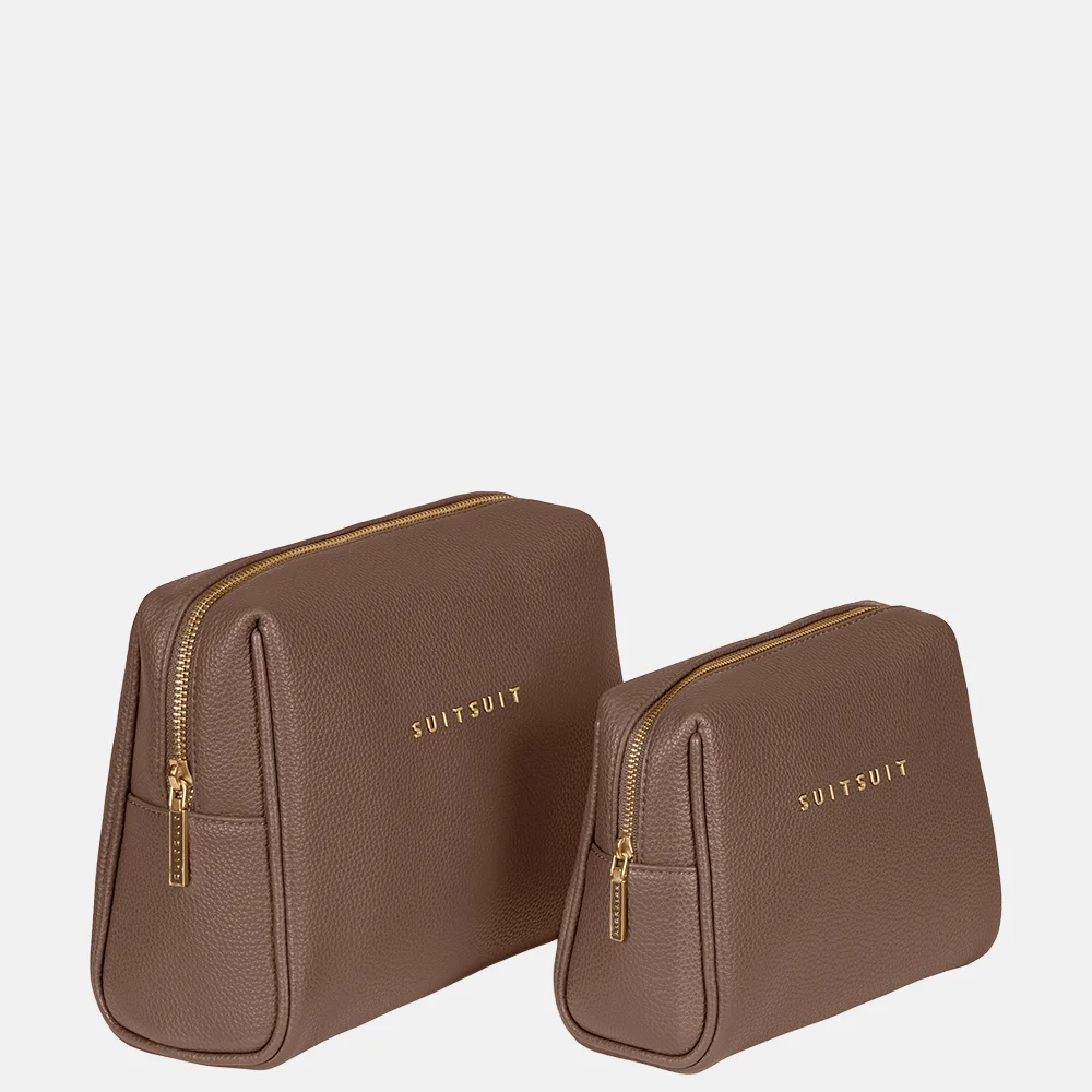Suitsuit Fab Seventies toilettas rawhide bij Duifhuizen