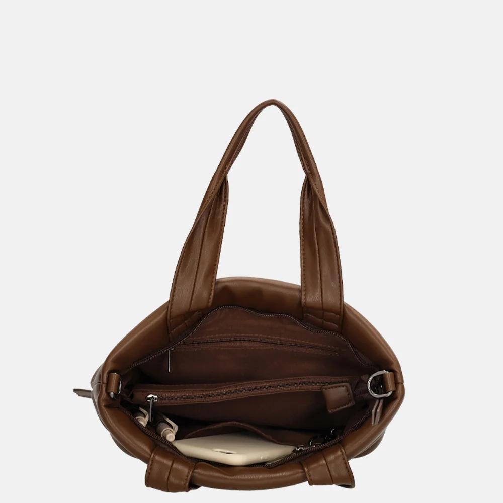 Zebra Trends Evie handtas bruin bij Duifhuizen