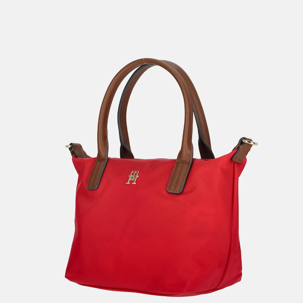 Tommy Hilfiger Popette tote handtas mini primary red bij Duifhuizen