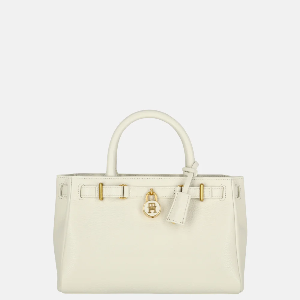 Tommy Hilfiger American Icon mini handtas soft cream bij Duifhuizen