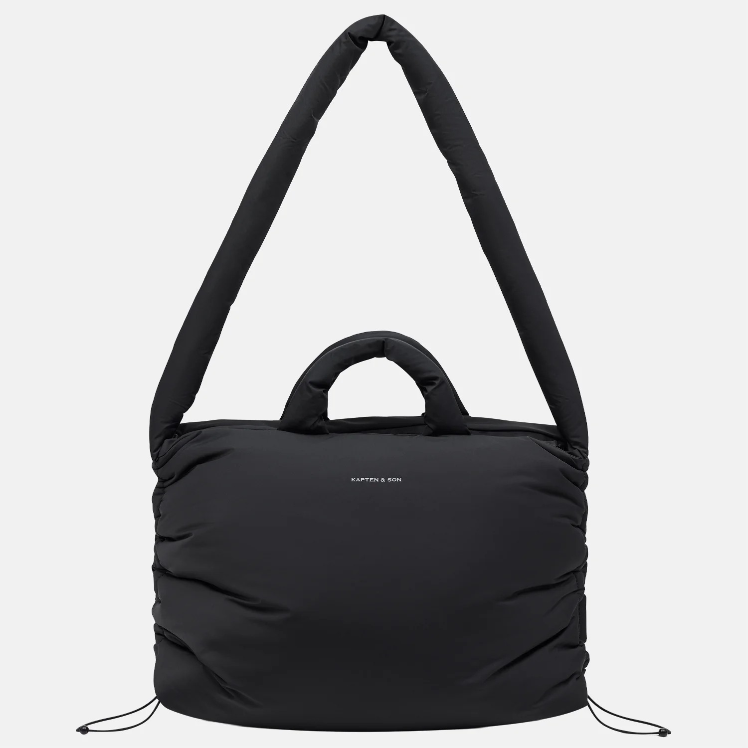Kapten & Son Skara Cloud Pro shopper 16 inch all black bij Duifhuizen