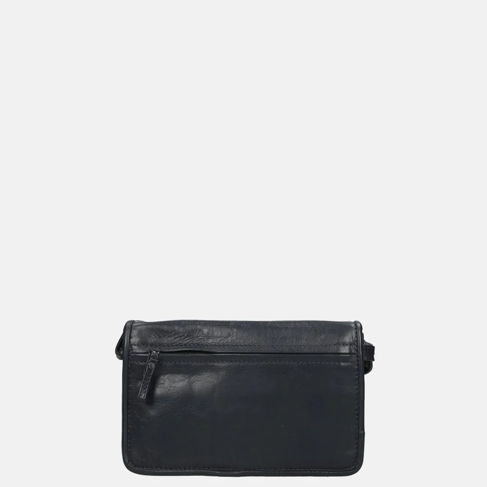 Berba Soft overslag crossbody tas S navy bij Duifhuizen