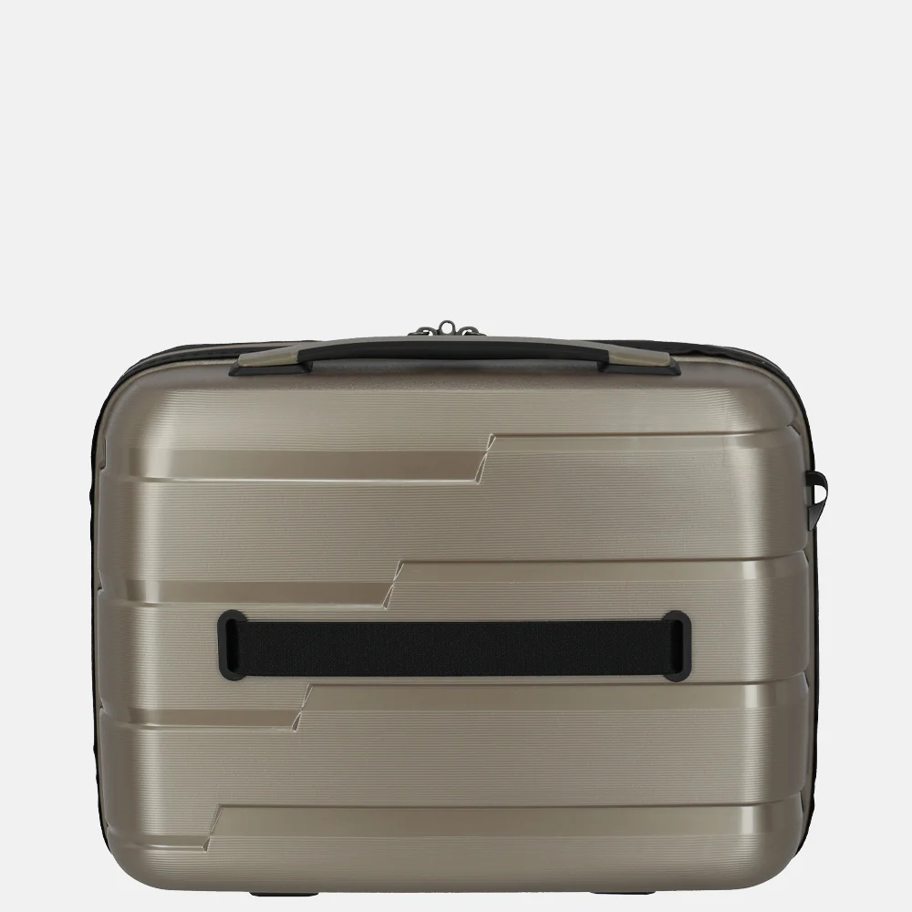 Travelite Air Base beautycase champagne bij Duifhuizen