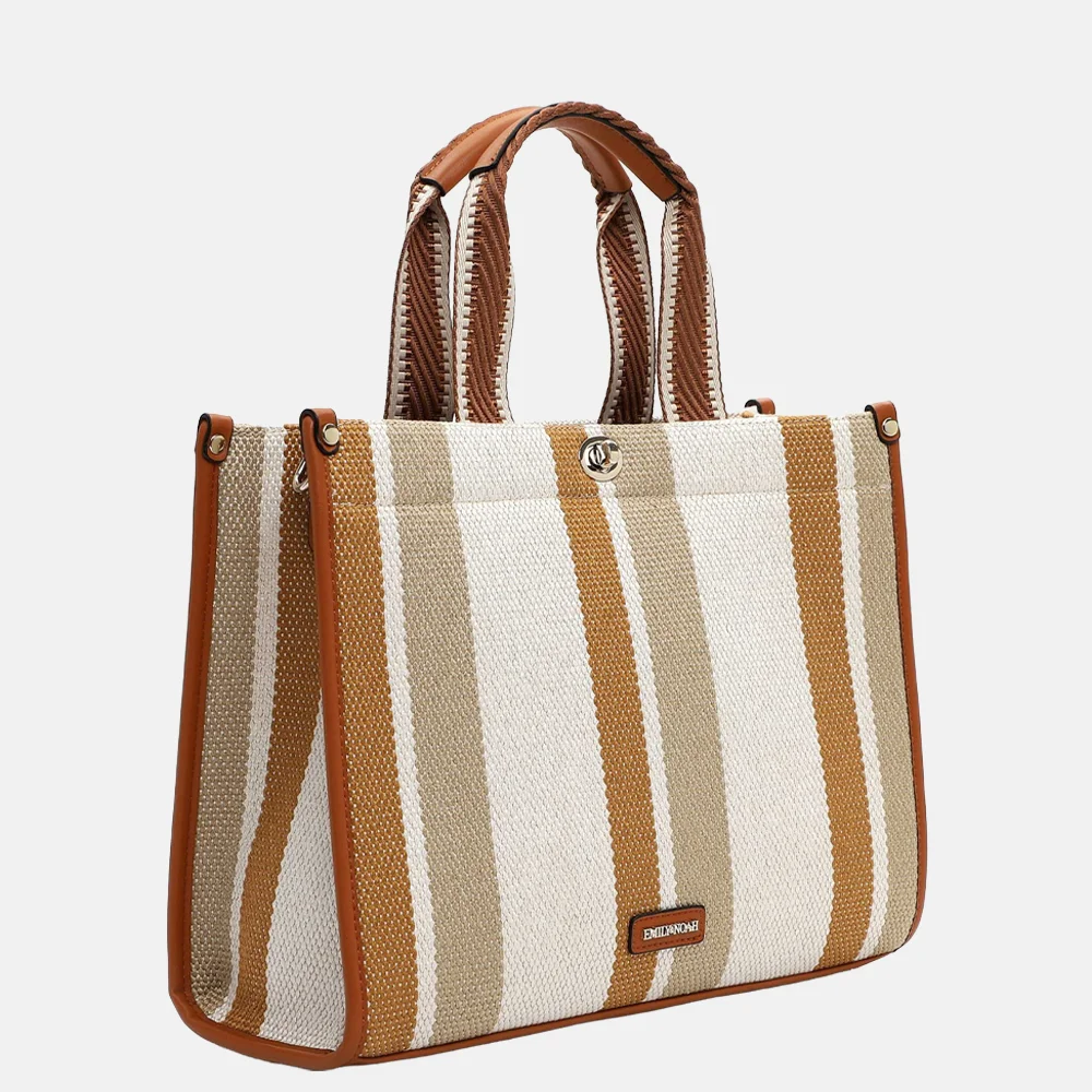 Emily & Noah Jasmin handtas L zand bij Duifhuizen