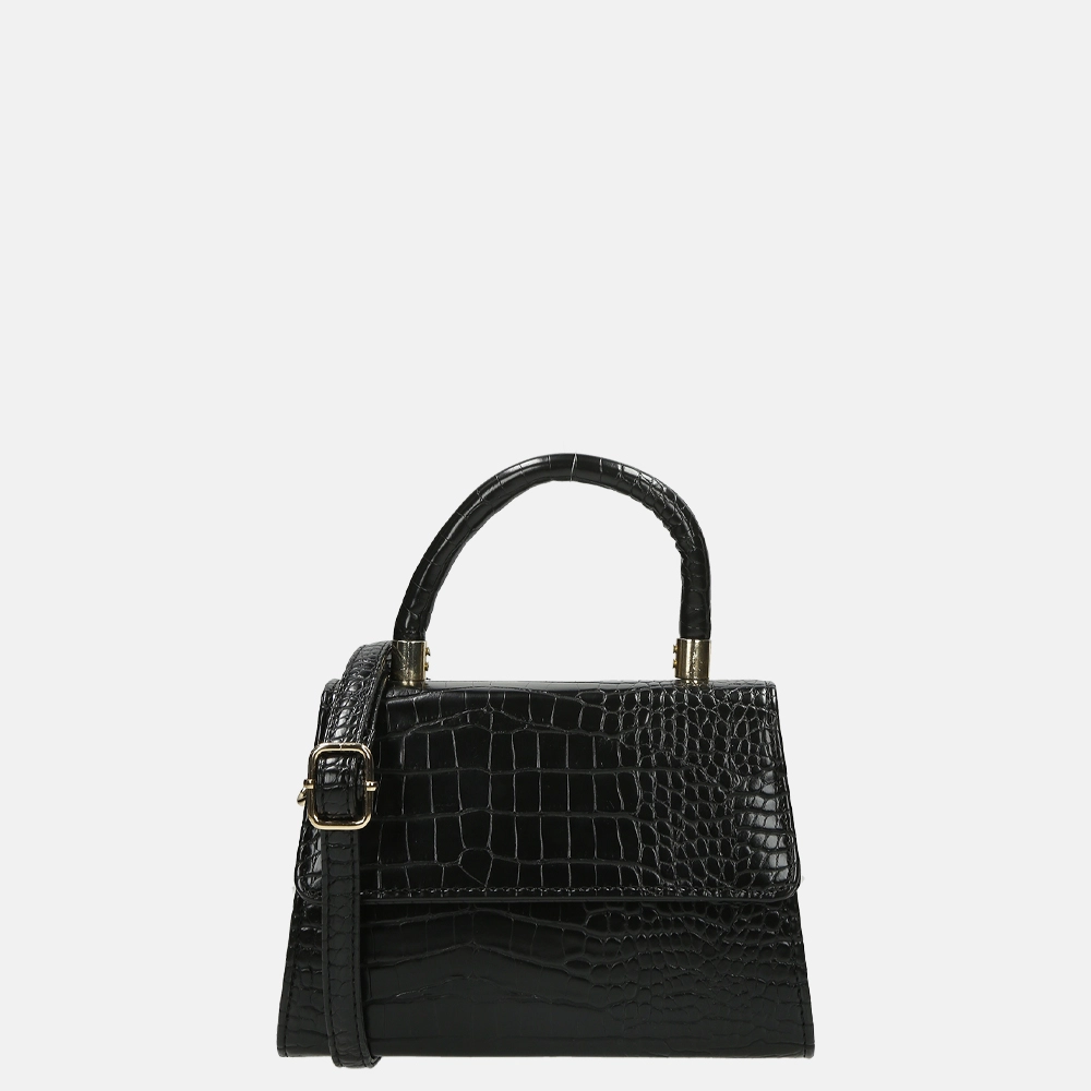 Firenze crossbody tas croco black