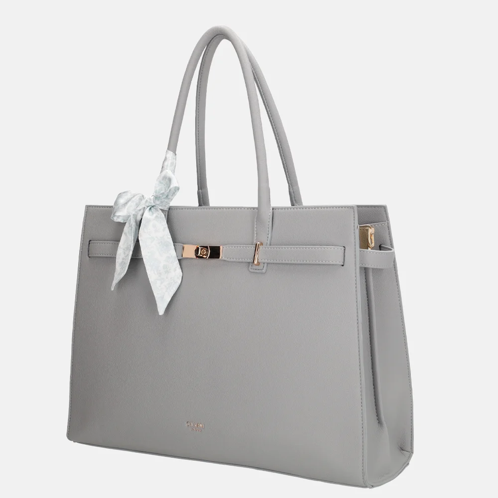 Charm London The Hamptons laptopshopper 15 inch light blue bij Duifhuizen