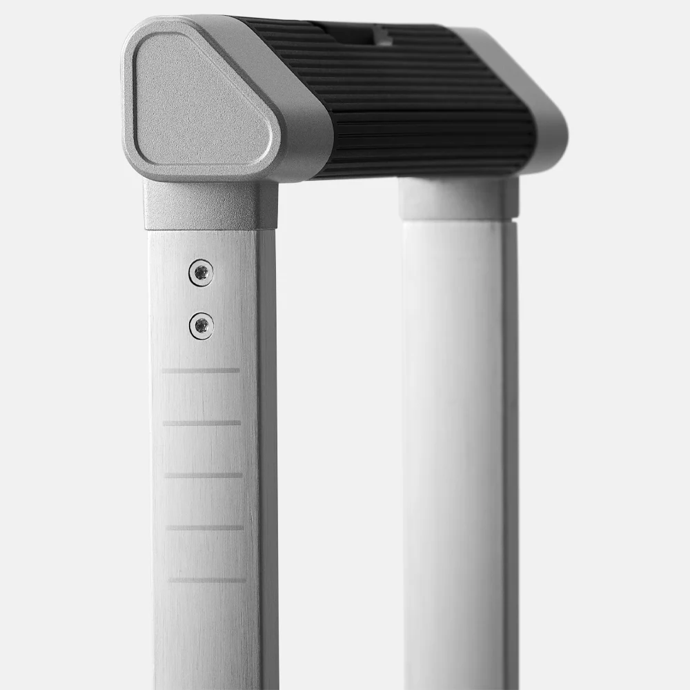 DB Journey Frontpocket Ramverk Pro Carry-on handbagage koffer 56 cm Silver bij Duifhuizen