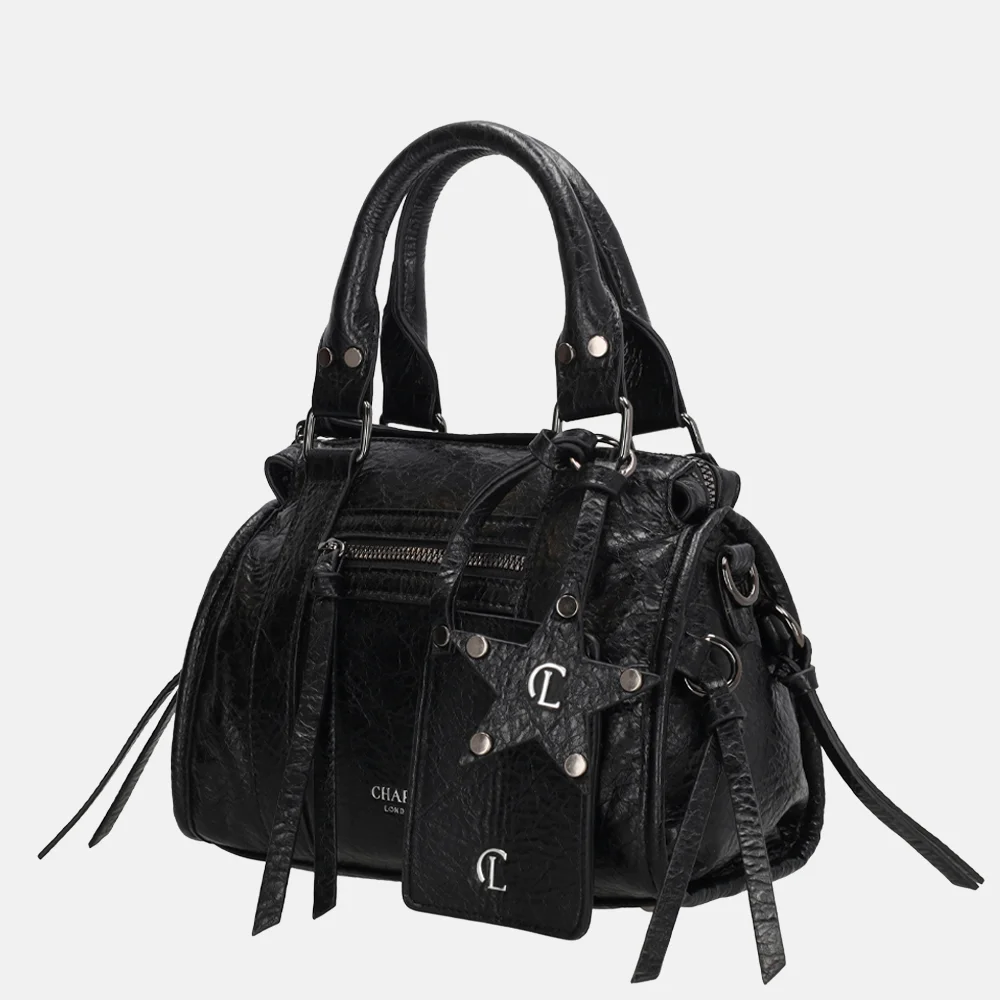 Charm London Berlin handtas S zwart bij Duifhuizen