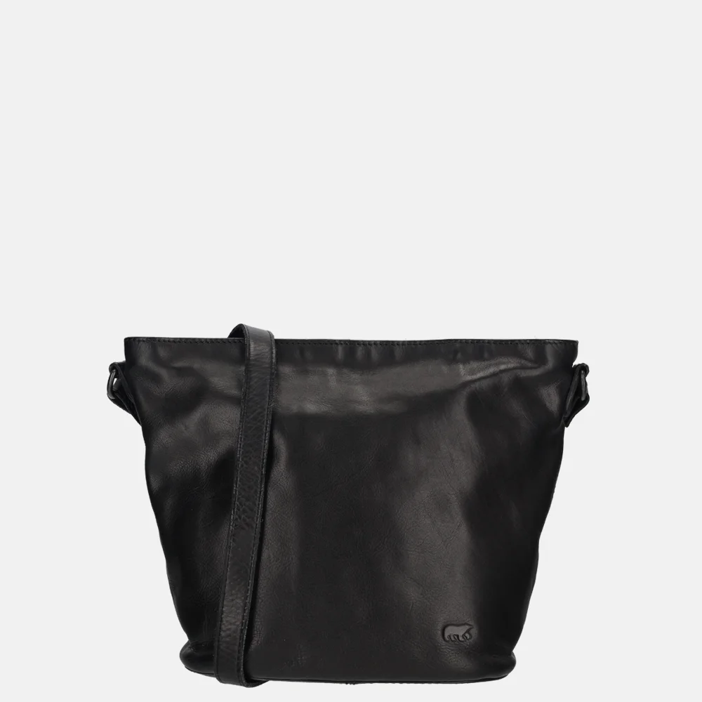 Bear Design crossbody tas zwart