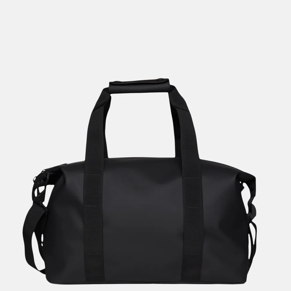 Rains Hilo Small weekendtas met waterafstotende coating • Zwart • de
