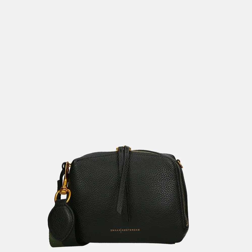 Smaak Amsterdam Blake crossbody tas black