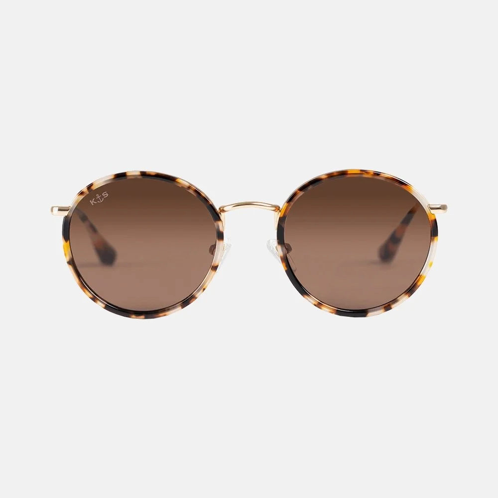 Kapten & Son Amsterdam zonnebril desert speckled brown