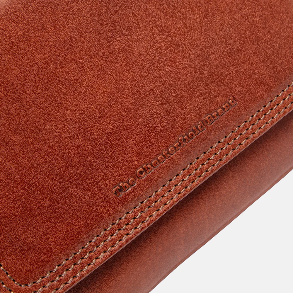 Chesterfield Marcella crossbody tas XS cognac bij Duifhuizen