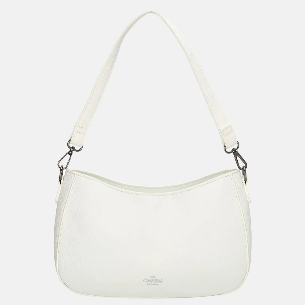 Charm London schoudertas white bij Duifhuizen