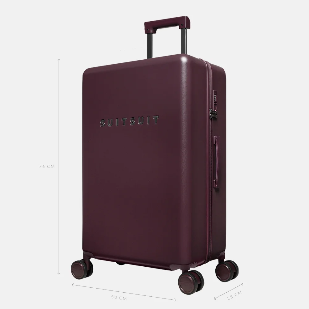 SUITSUIT Mystique reiskoffer 76 cm cherry lacquer bij Duifhuizen