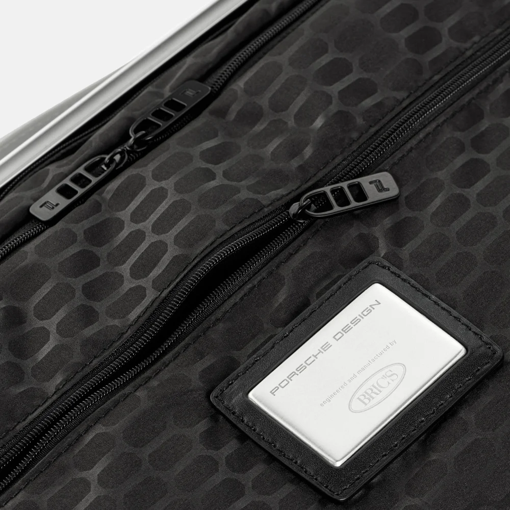 Porsche Design Roadster handbagage koffer 55 cm silver bij Duifhuizen