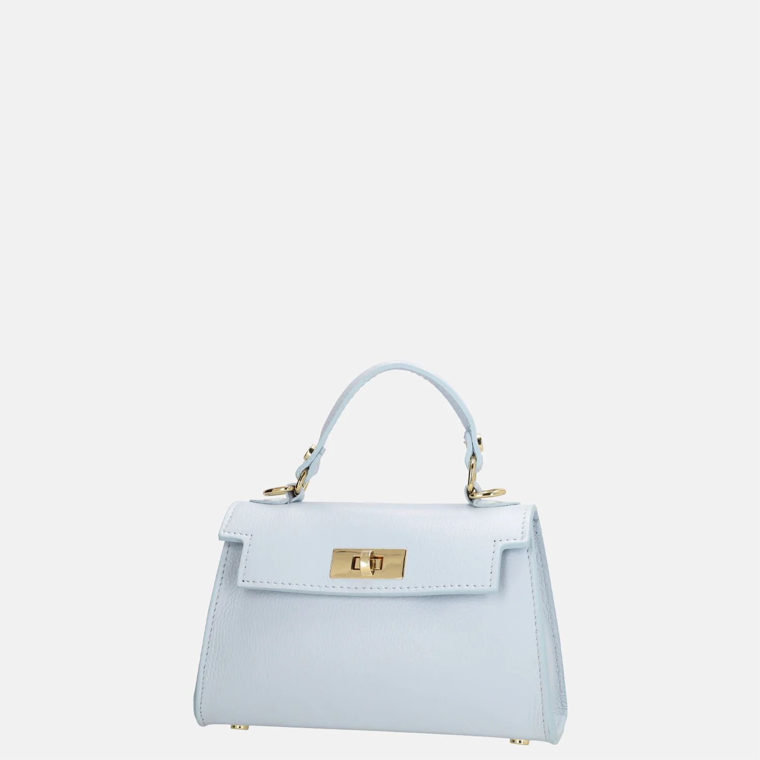 Charm London handtas S babyblauw bij Duifhuizen