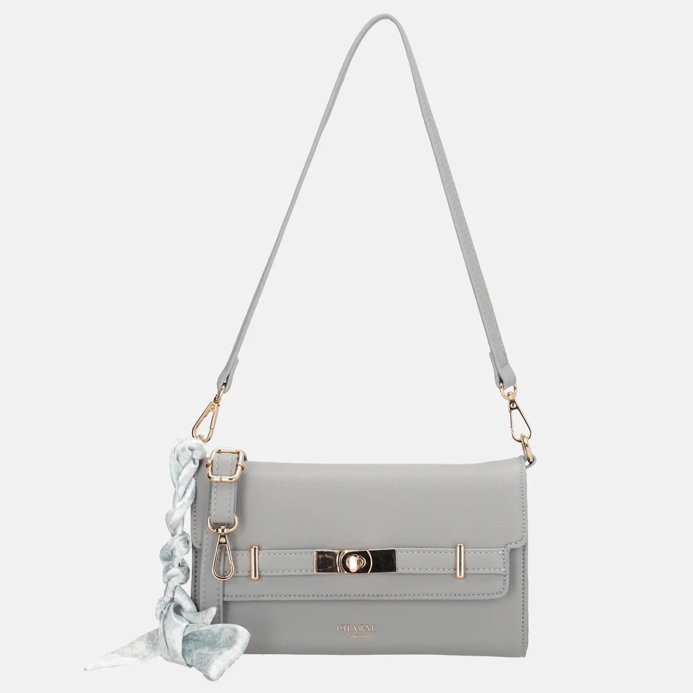 Charm London The Hamptons envelop clutch light blue bij Duifhuizen