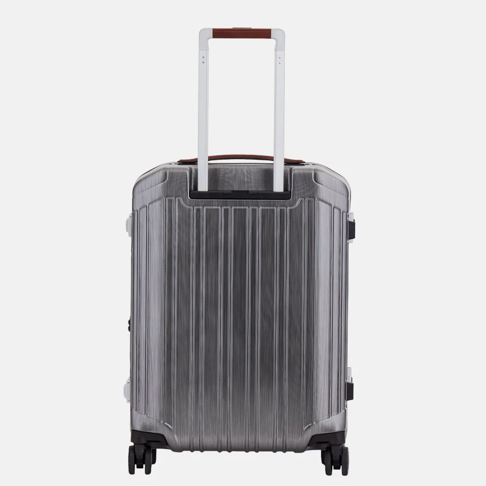 Piquadro handbagage koffer 55 cm ncu nero bij Duifhuizen