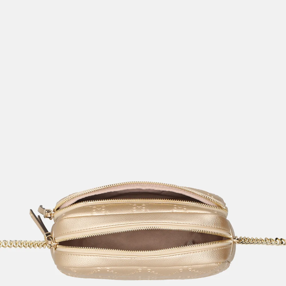Liu Jo Adonide crossbody tas light gold bij Duifhuizen