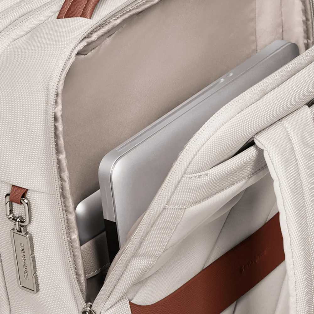 Samsonite Image Biz laptoprugzak 15.6 inch ivory bij Duifhuizen