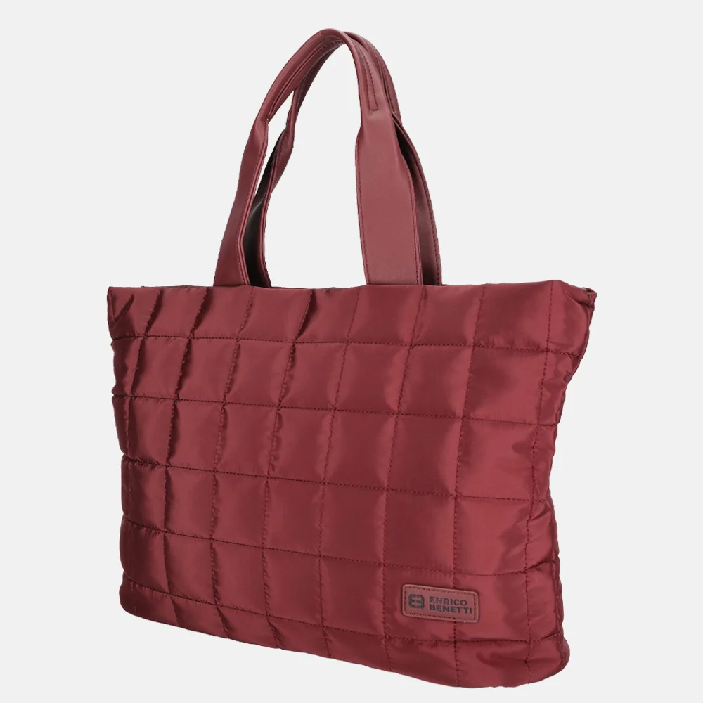 Enrico Benetti Demi shopper bordeaux bij Duifhuizen