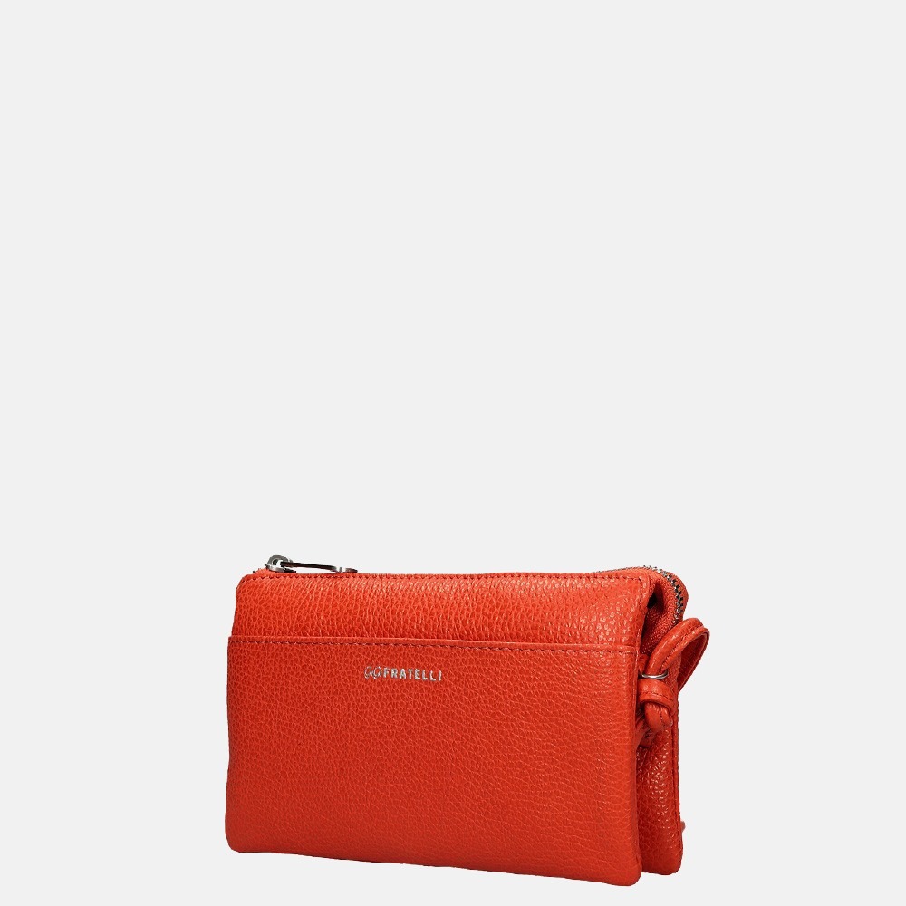 GiGi Fratelli Romance crossbody tas orange bij Duifhuizen
