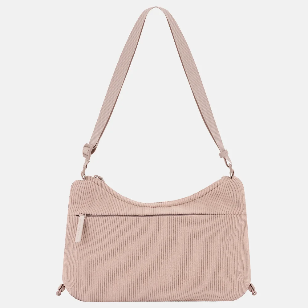Kapten & Son Skara Corduroy crossbody tas small rose clay bij Duifhuizen