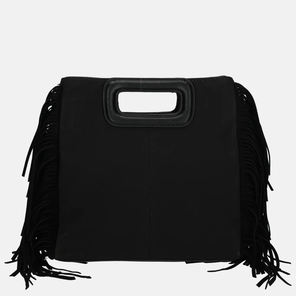 Firenze handtas franje black bij Duifhuizen