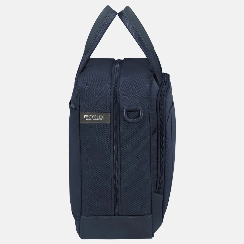 Samsonite Respark laptoptas 15 inch midnight blue bij Duifhuizen