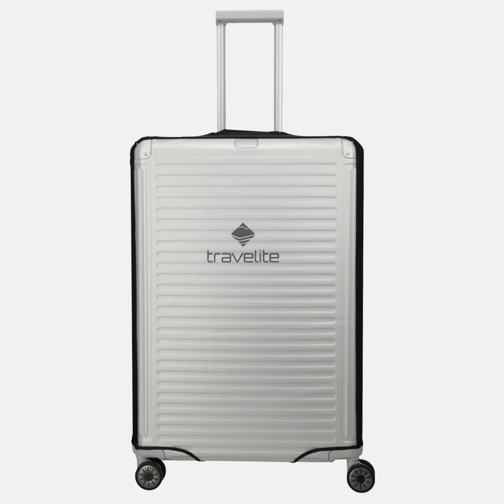 Travelite kofferhoes L transparent bij Duifhuizen