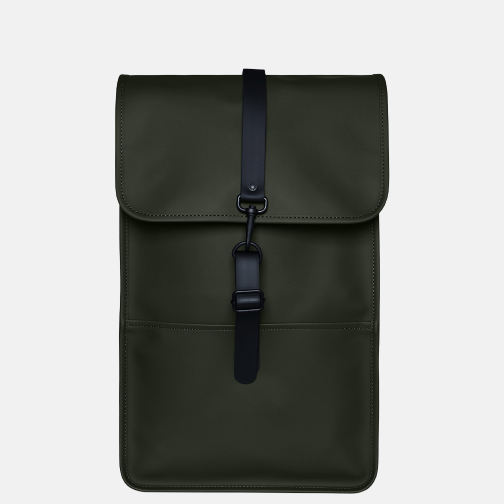 Rains rugzak 15 inch green