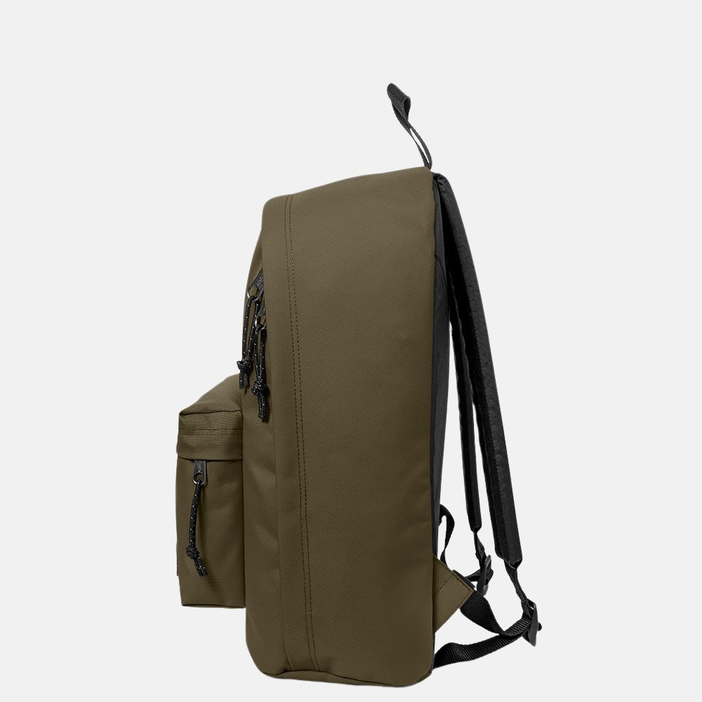 Eastpak Out of Office rugzak 14 inch army olive bij Duifhuizen