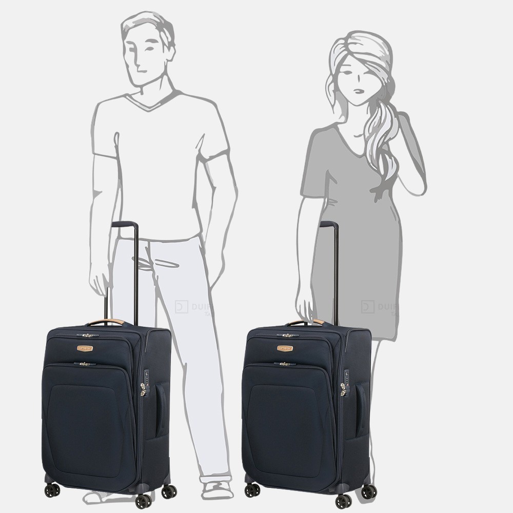 Samsonite Spark SNG ECO spinner 67 cm blue bij Duifhuizen