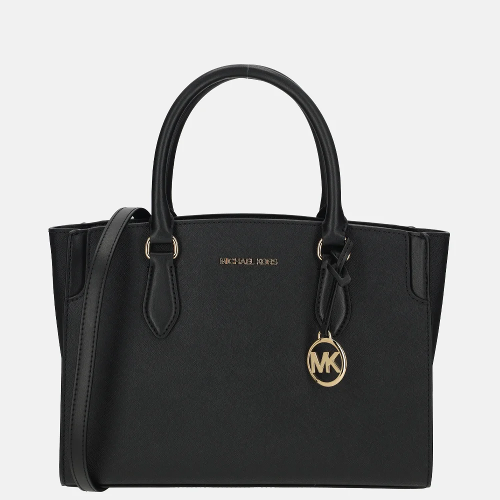 Michael Kors Becca satchel handtas M black