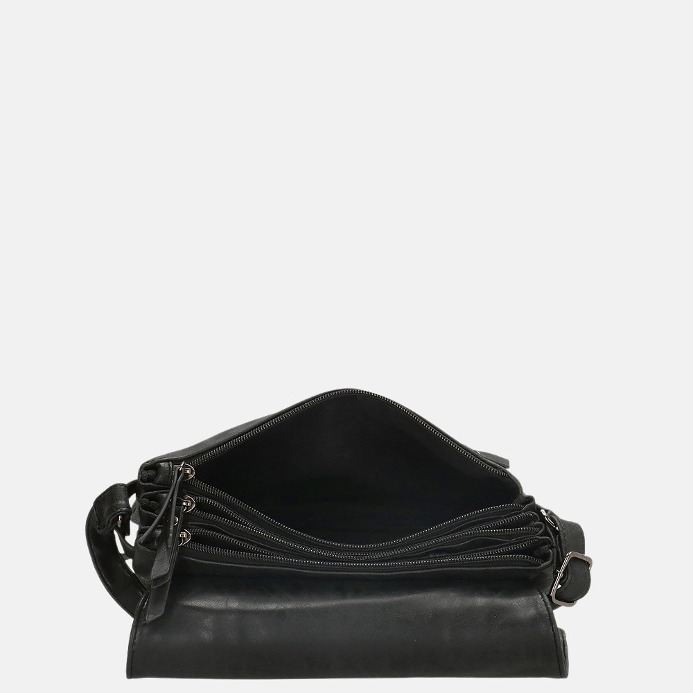 Enrico Benetti crossbody tas black bij Duifhuizen